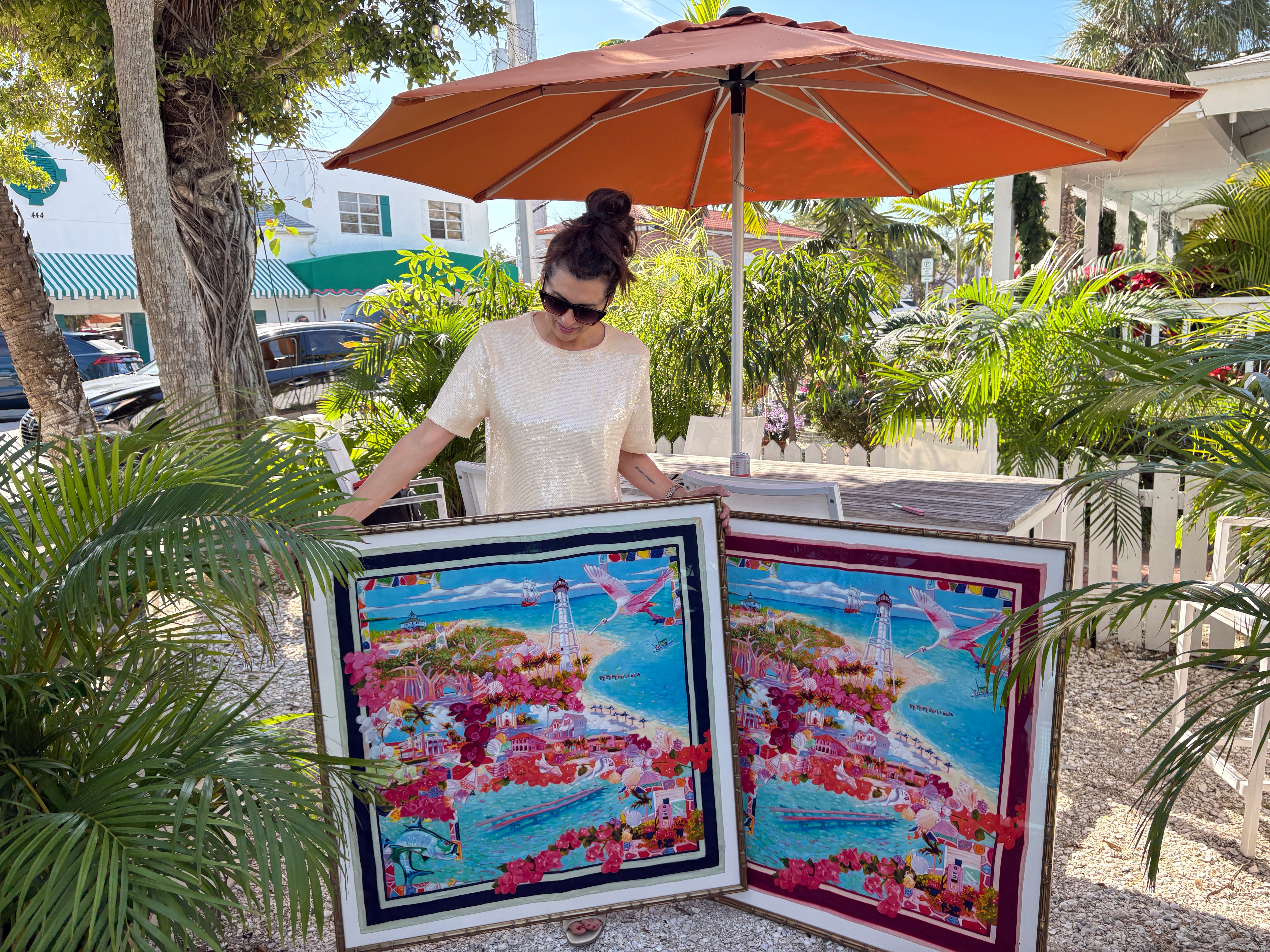The Framed Signature Scarf