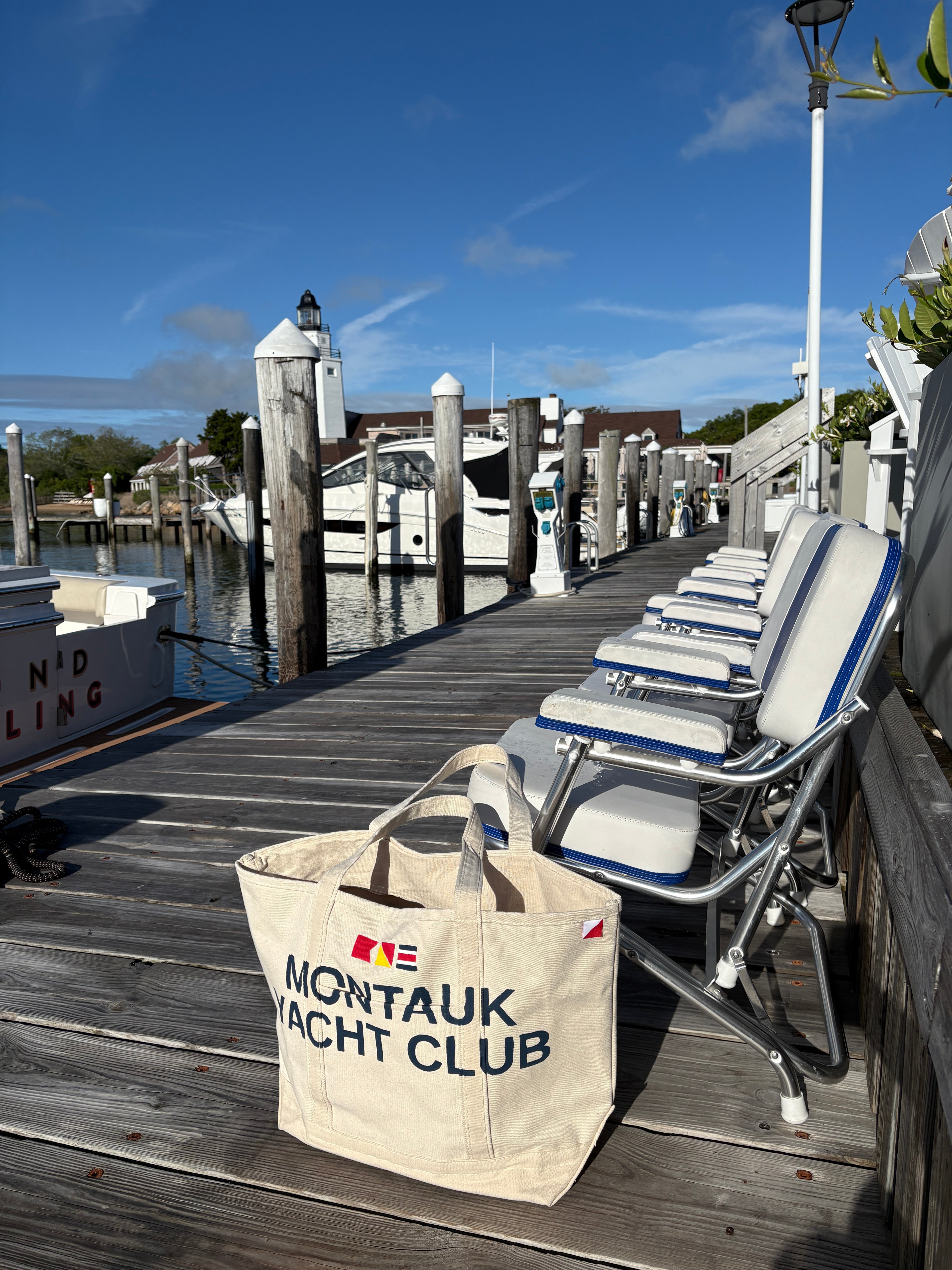 Montauk Yacht Club Heritage Tote