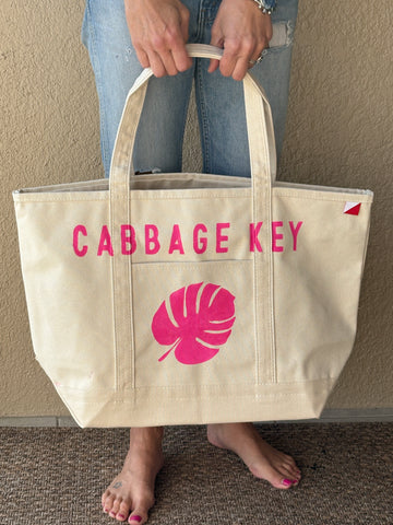 Cabbage Key Palm Leaf Tote