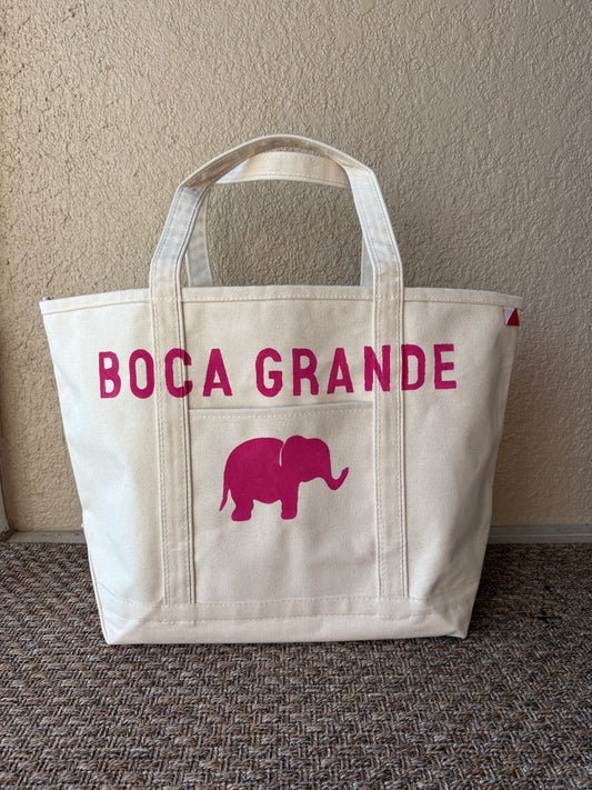 Pink Elephant Tote