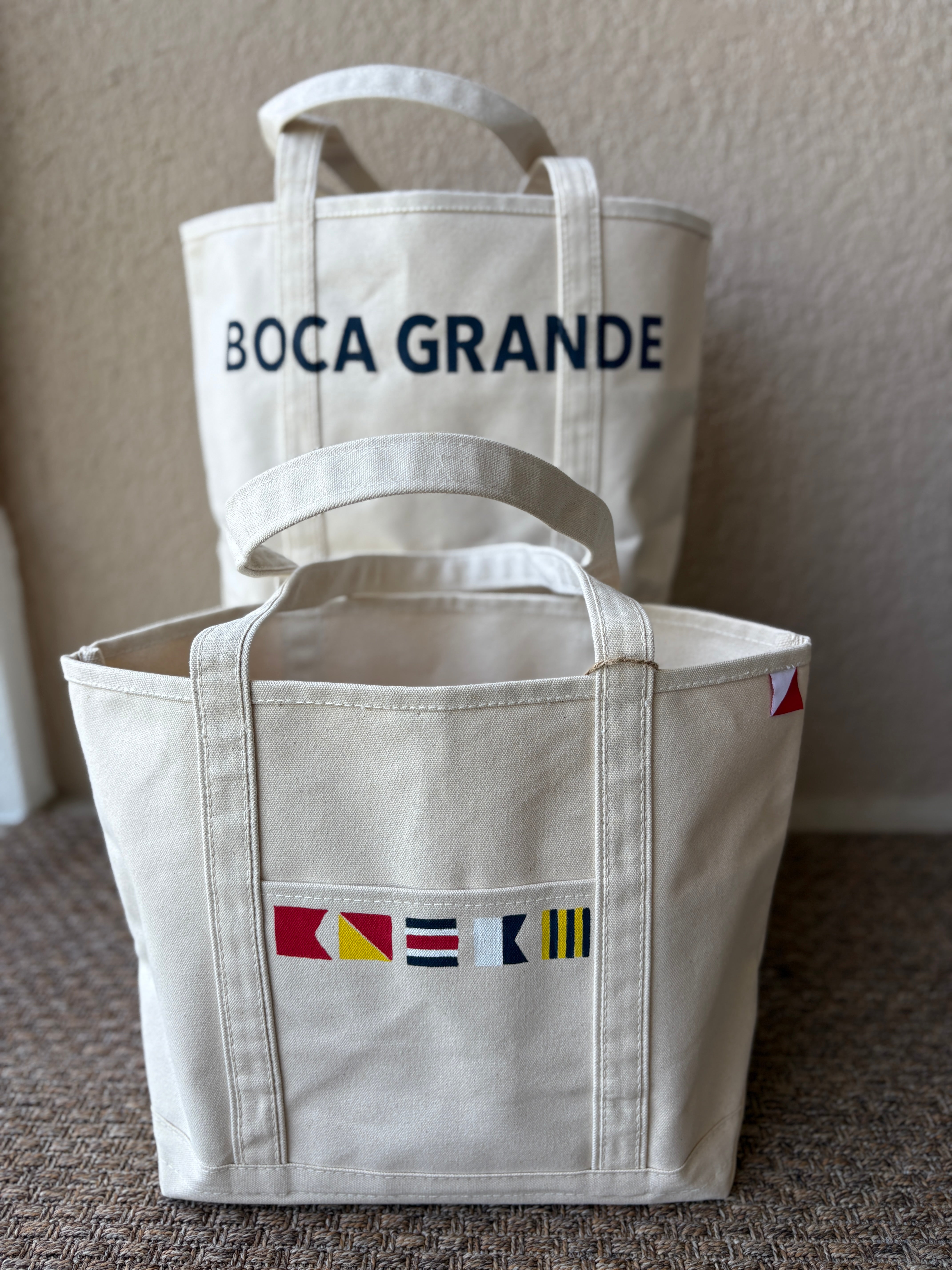 BOCA G Signal Flag medium carryall tote