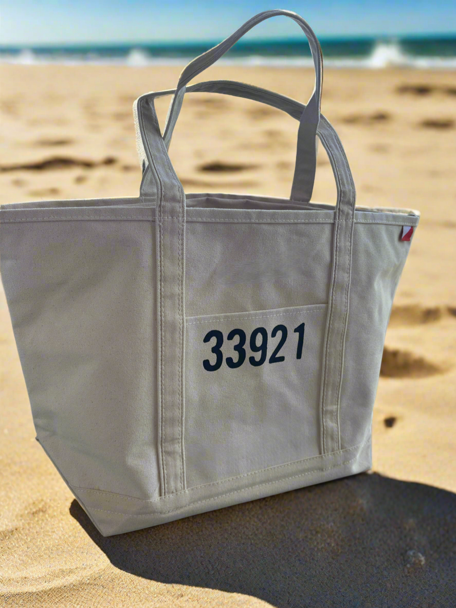 33921: Boca Grande Hand-Painted Tote