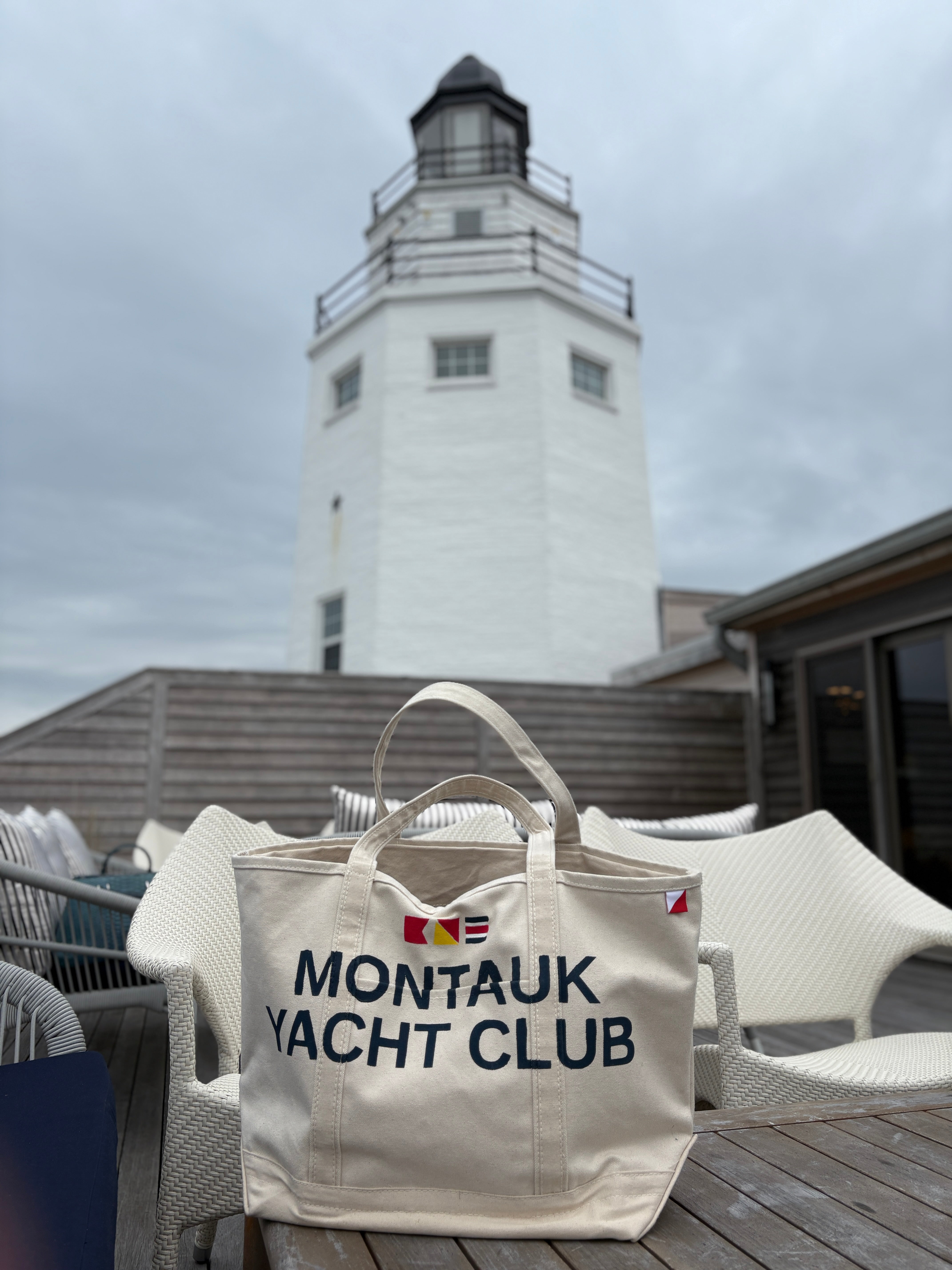 Montauk Yacht Club Heritage Tote