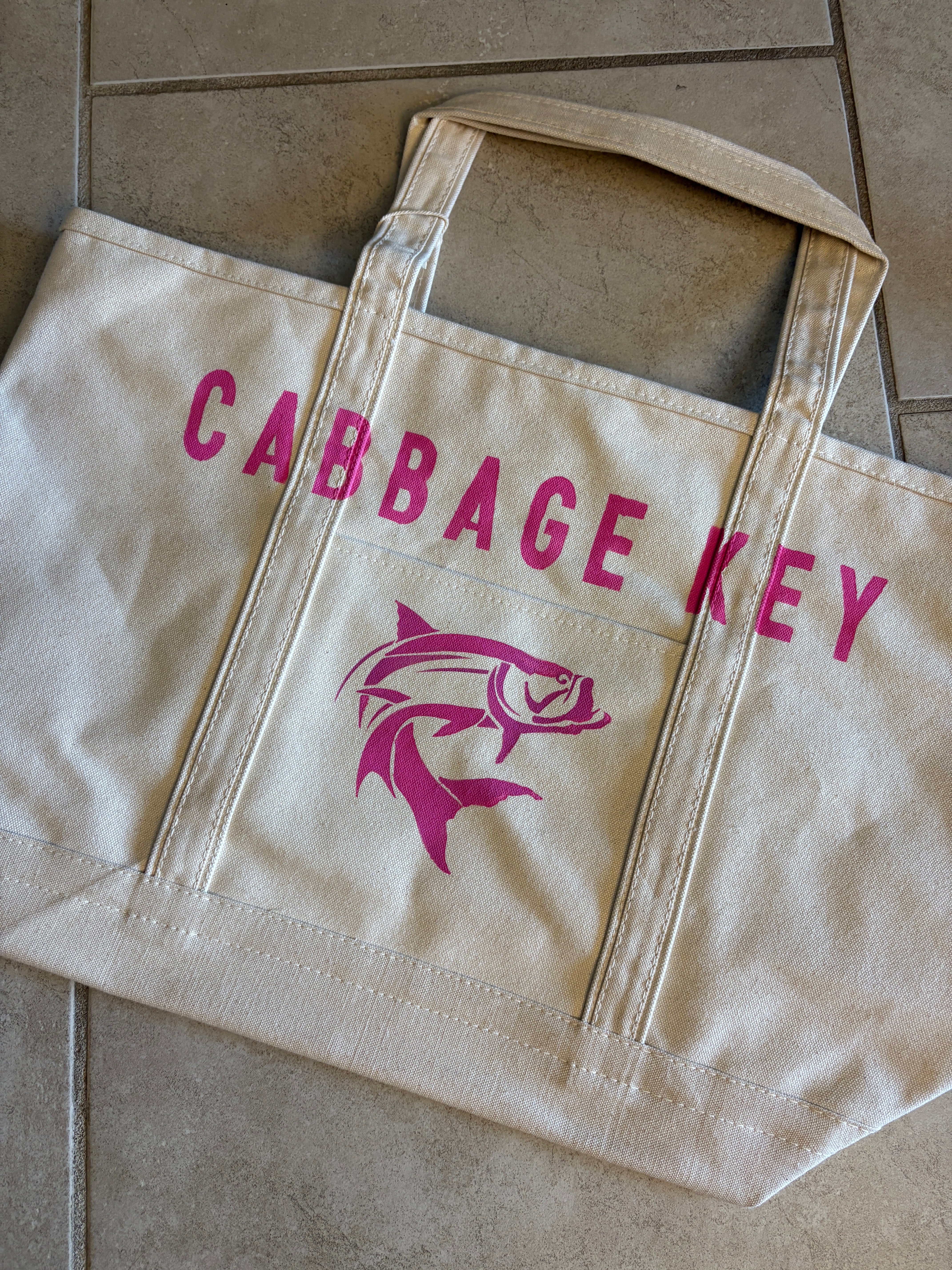 Cabbage Key Palm Leaf Tote
