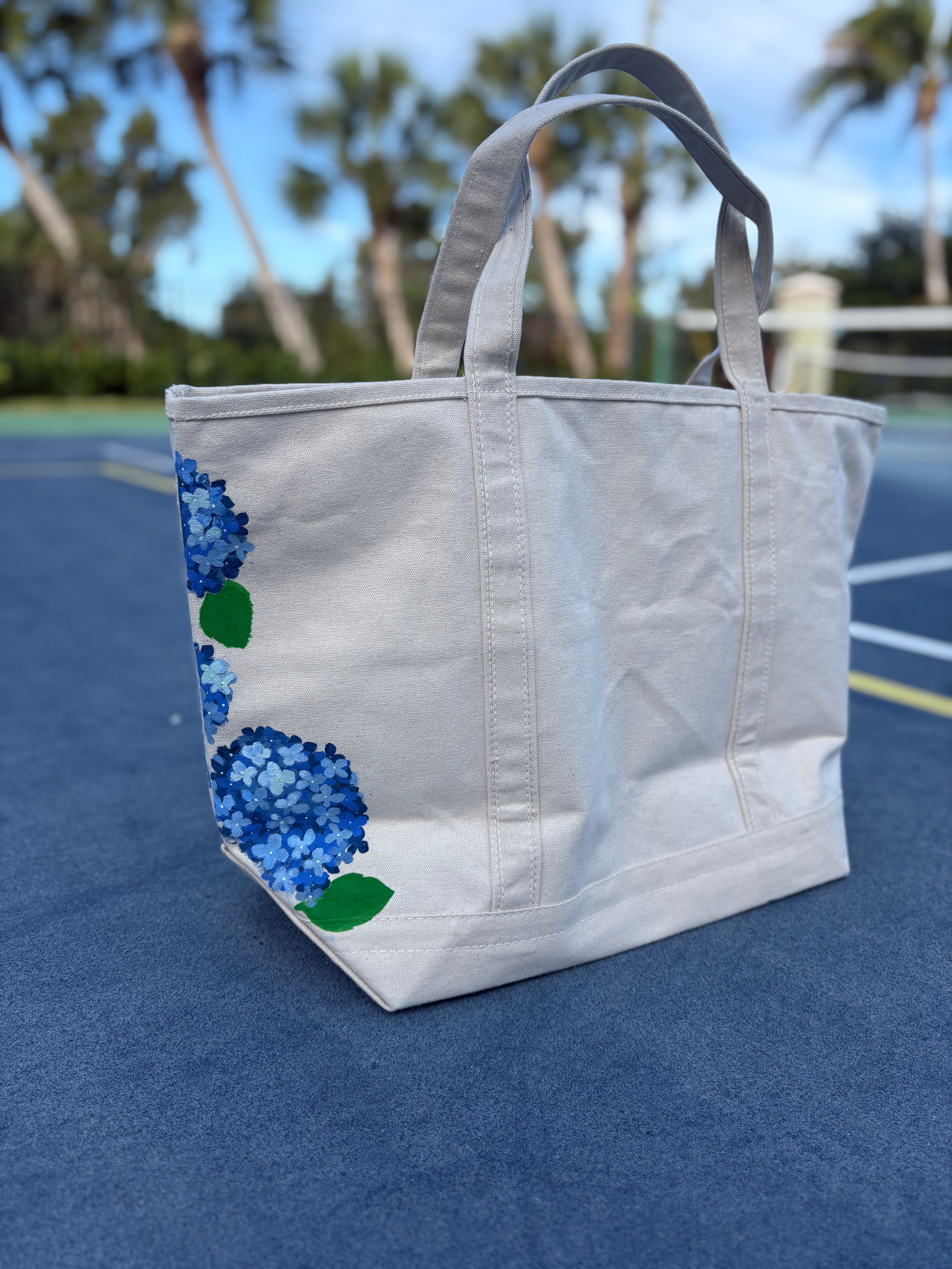 Nantucket Hydrangea Large Tote