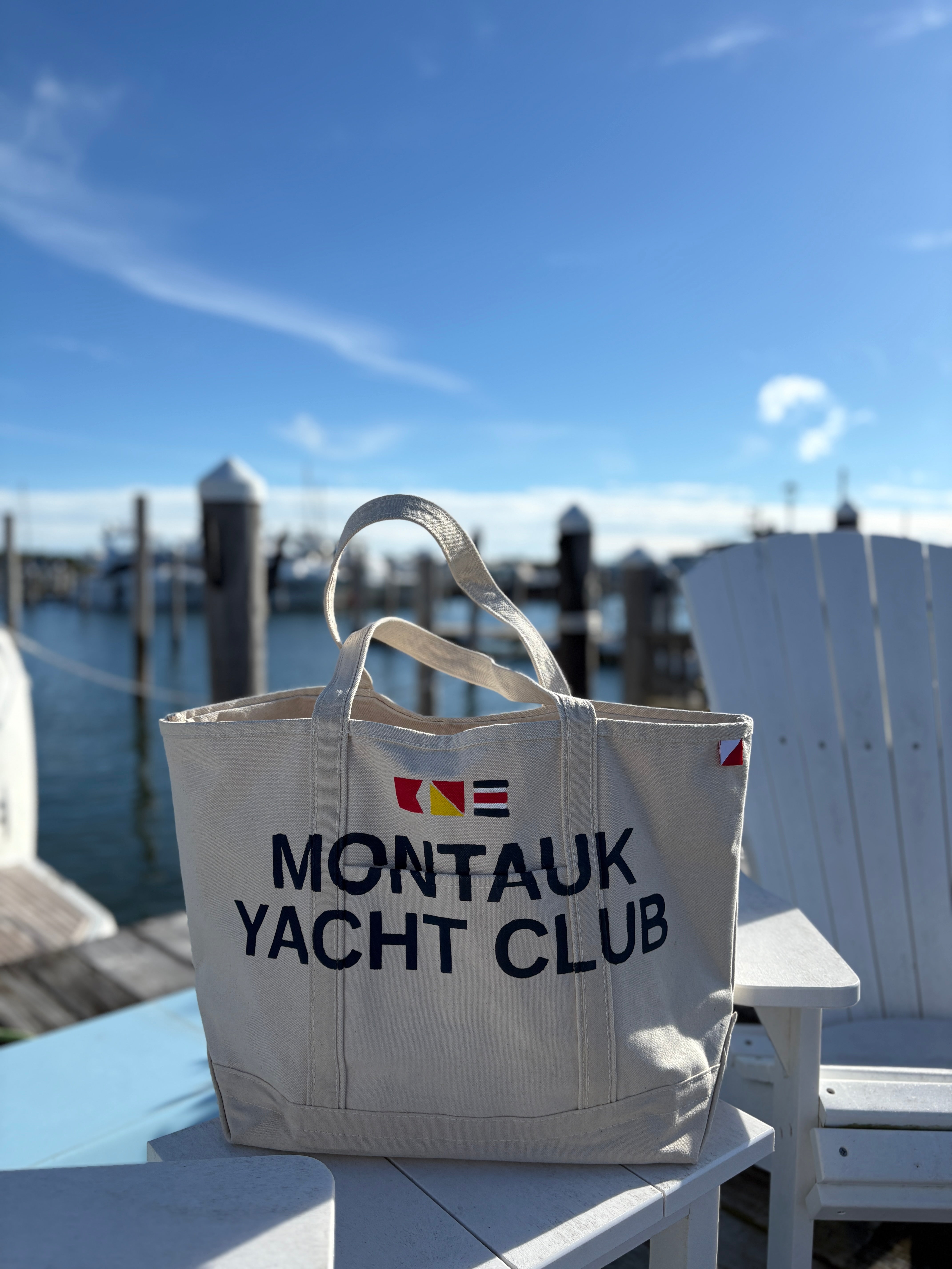 Montauk Yacht Club Heritage Tote