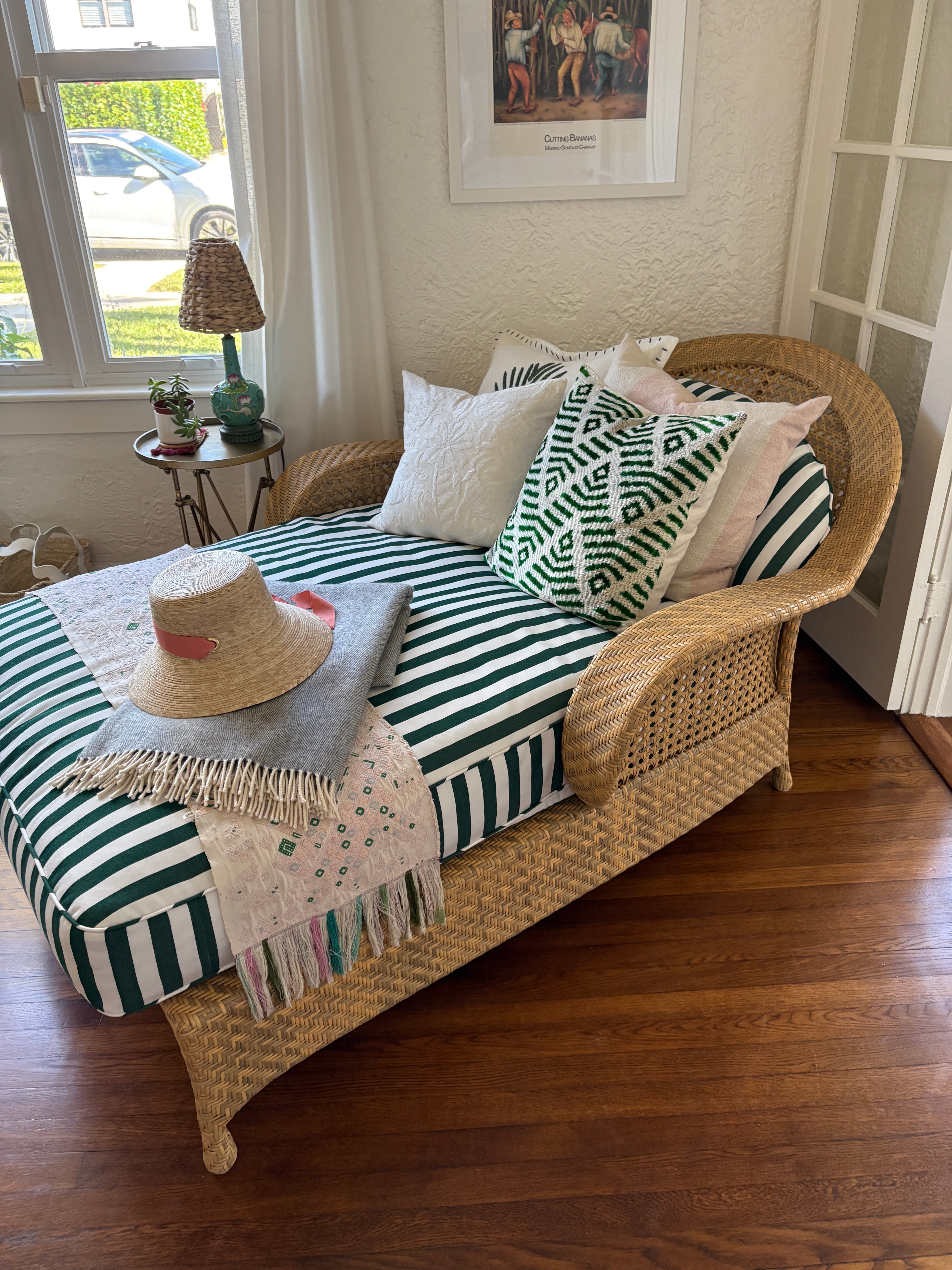 The Palm Beach Tote – Pink Palm Leaf Edition