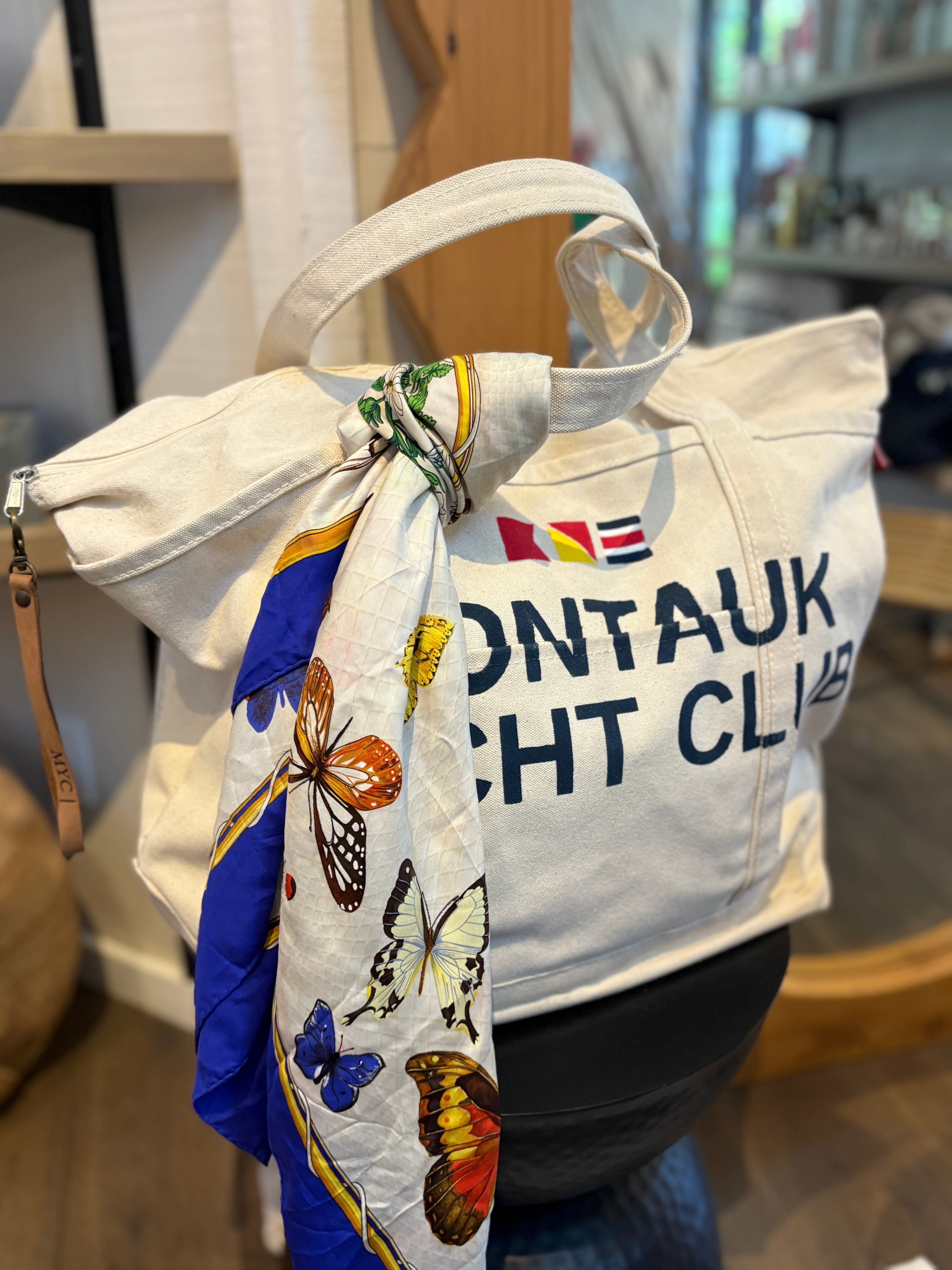 Montauk Yacht Club Heritage Tote