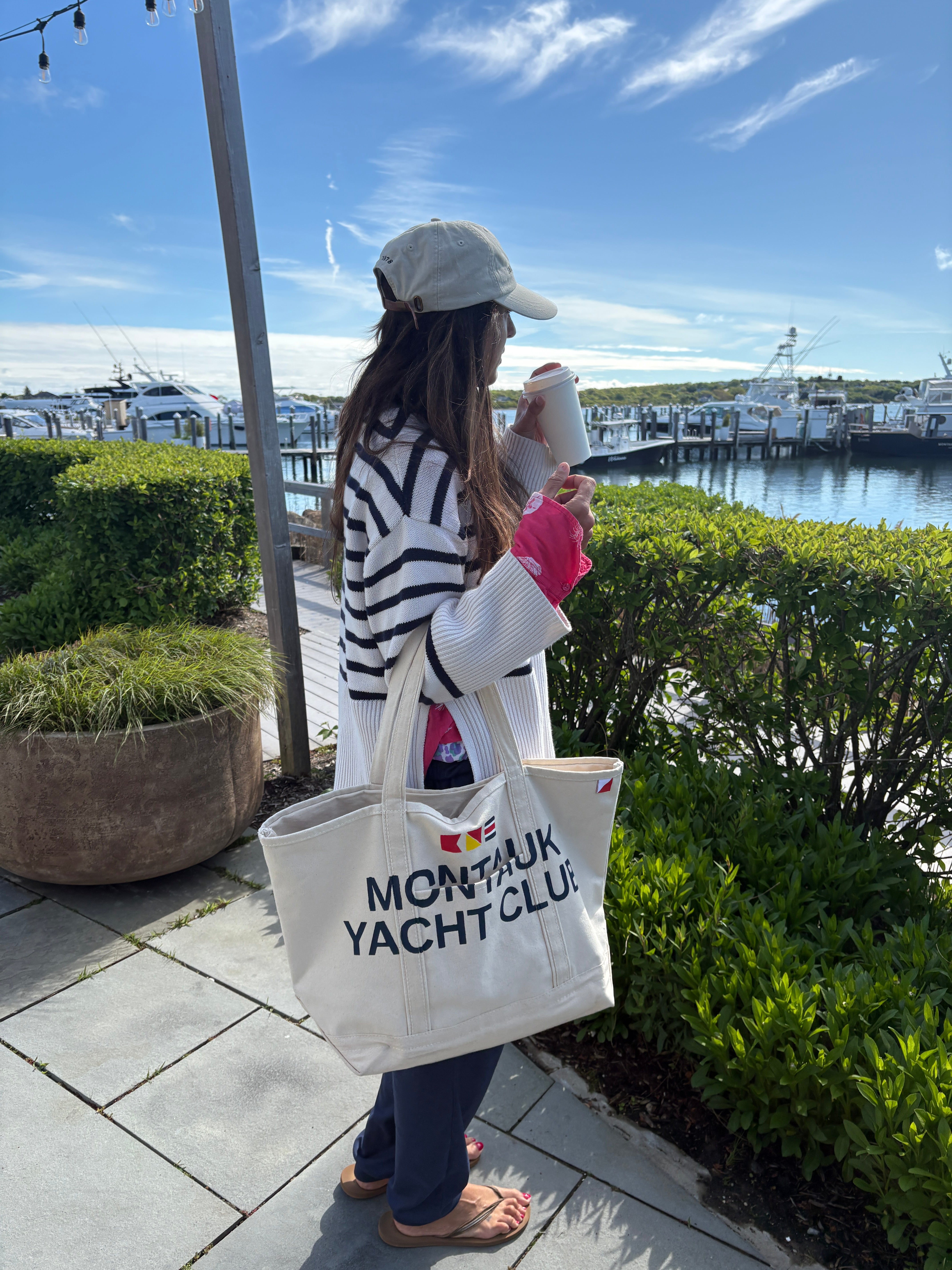 Montauk Yacht Club Heritage Tote