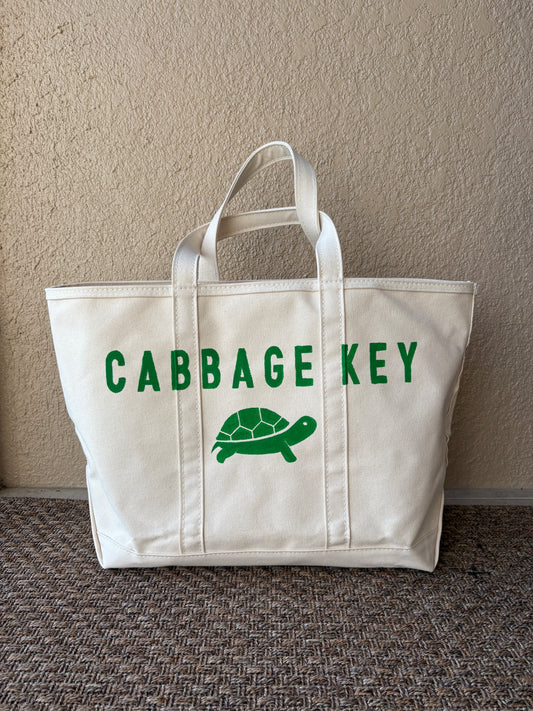 Cabbage Key Turtle Tote