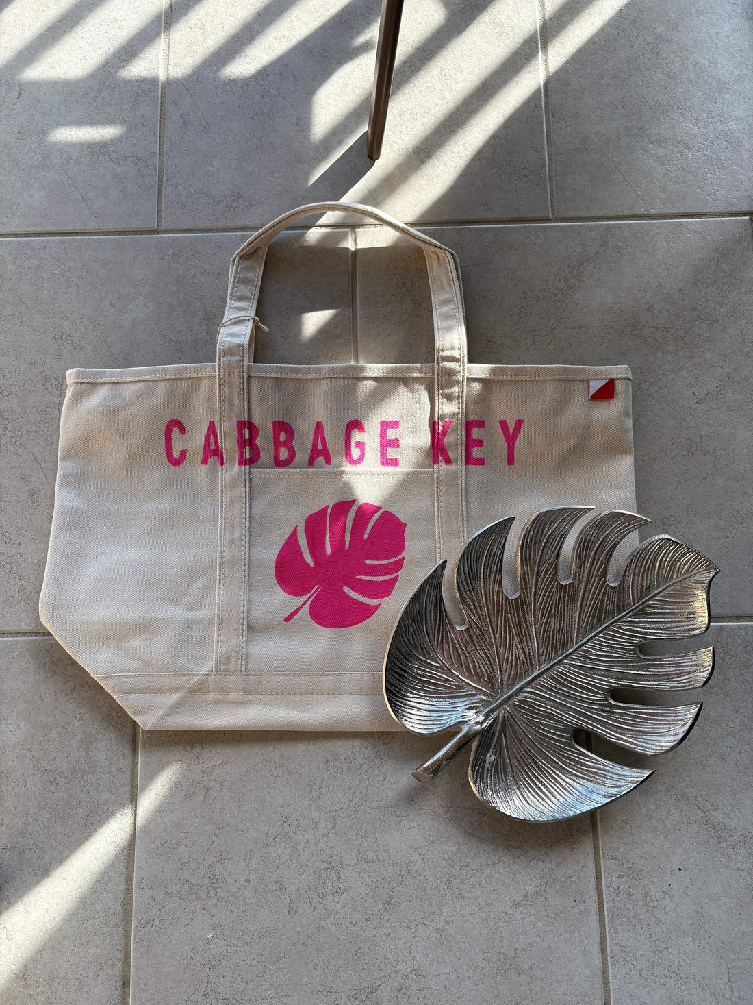 Cabbage Key Palm Leaf Tote