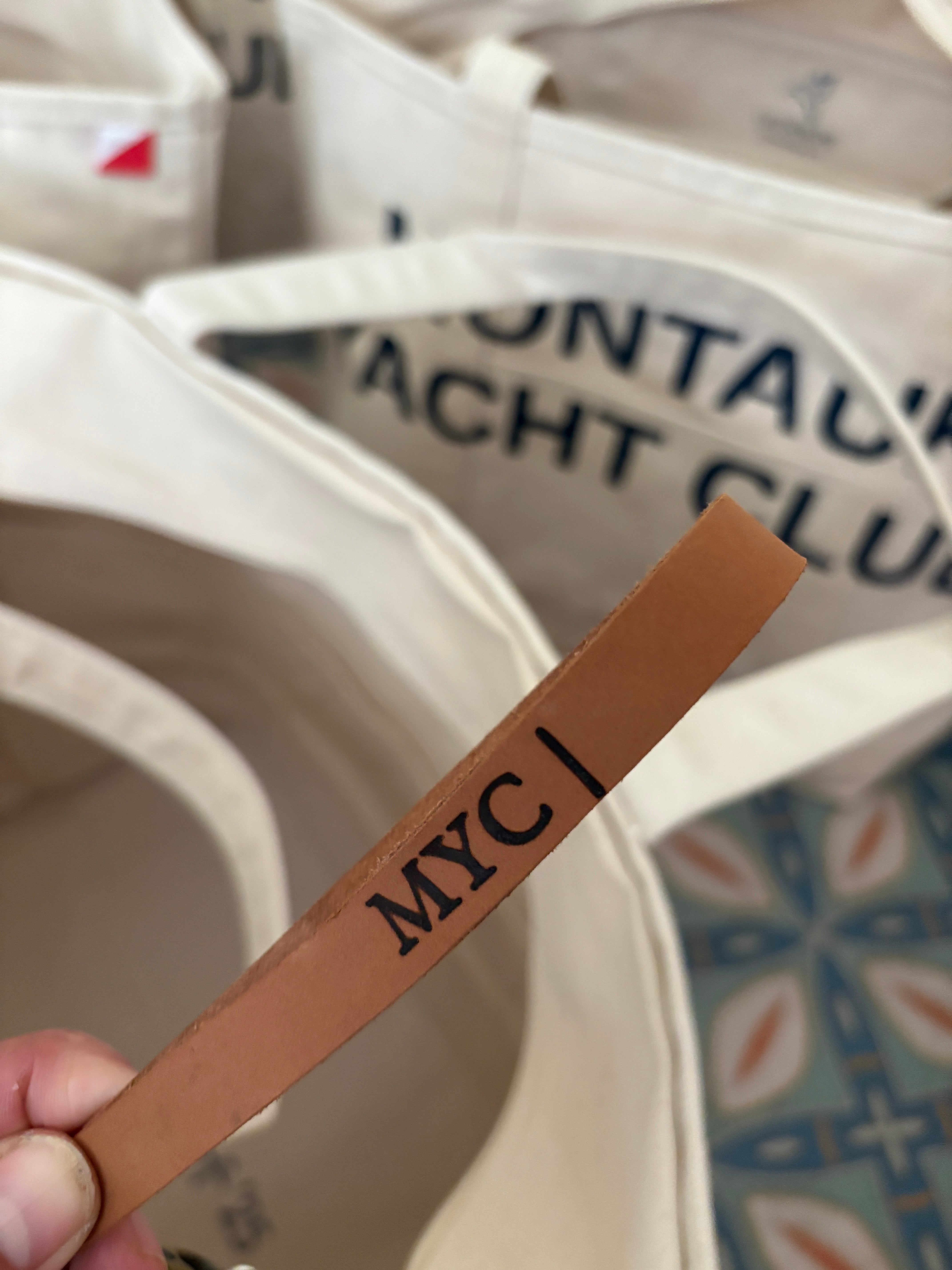 Montauk Yacht Club Heritage Tote