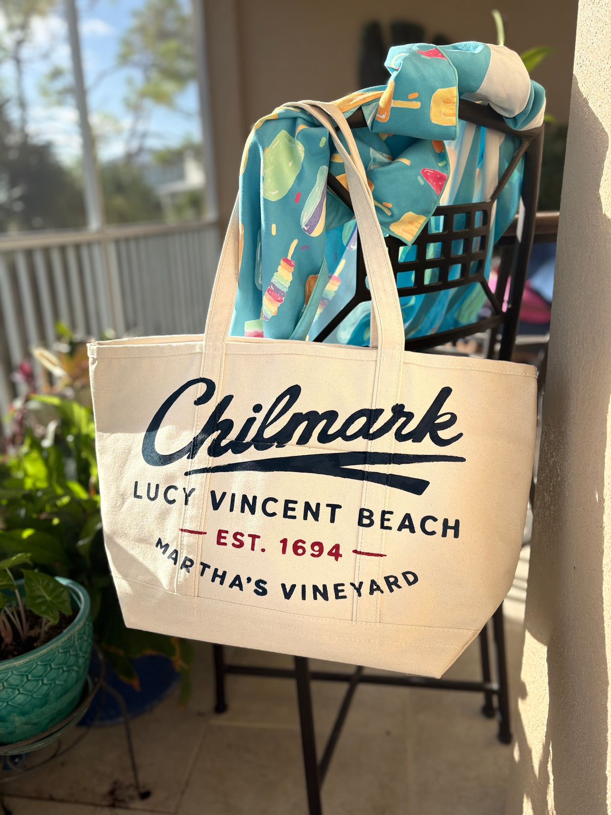 Custom Hand-Painted Canvas Tote with One-on-One Custom Design Consultation