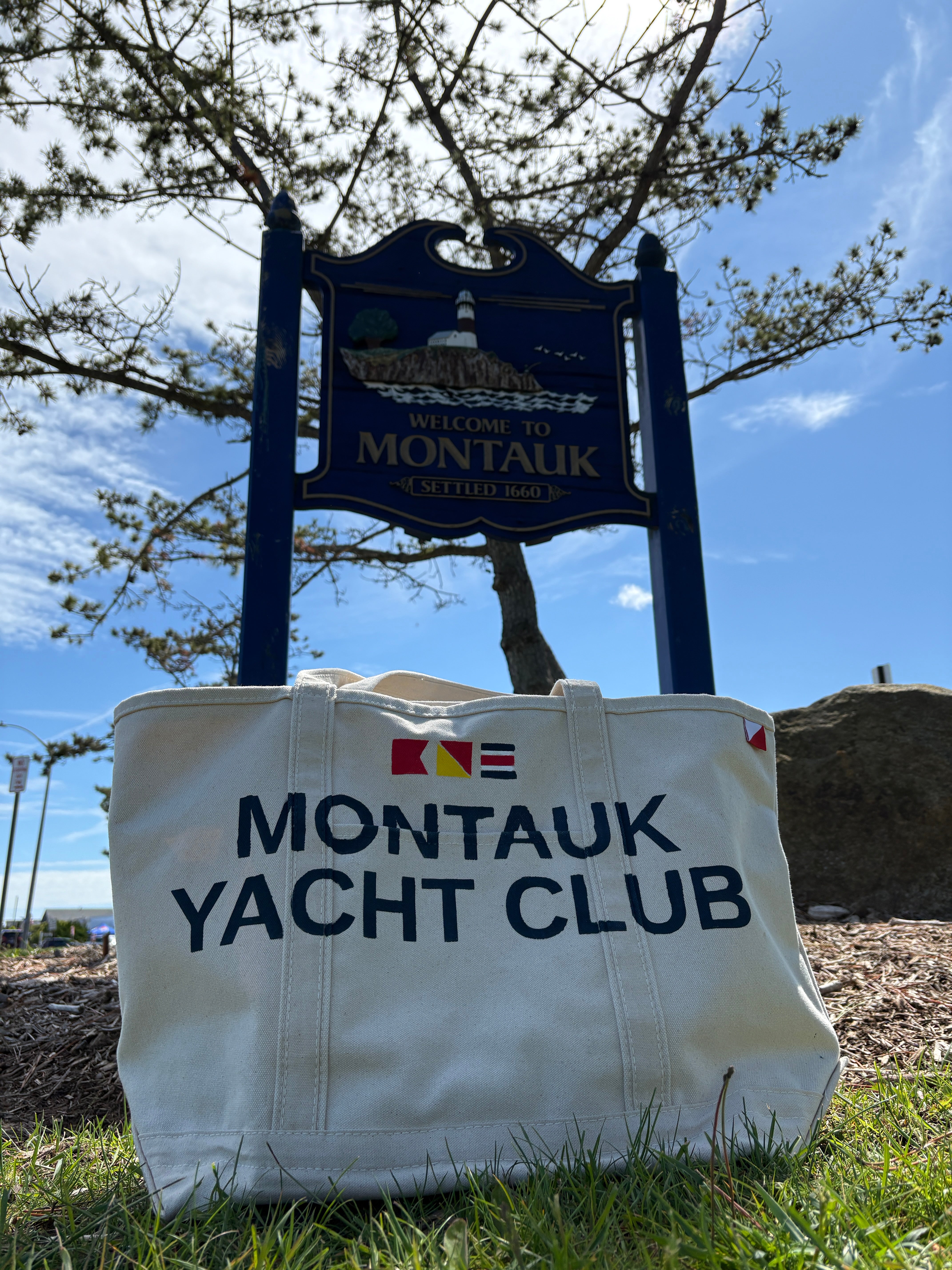 Montauk Yacht Club Heritage Tote