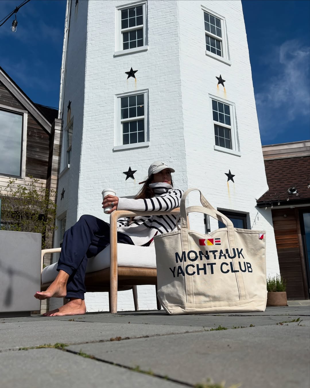 Montauk Yacht Club Heritage Tote