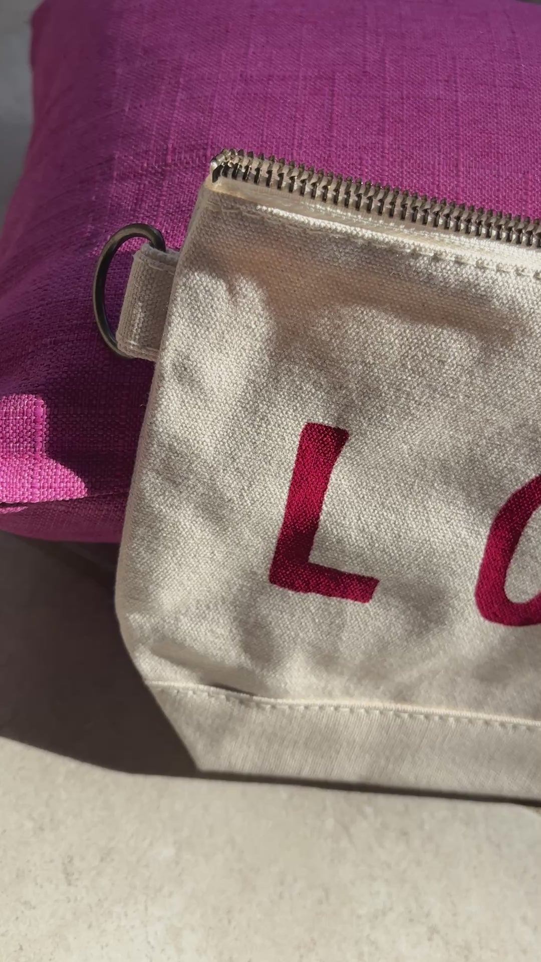 LOVE Zip Pouch