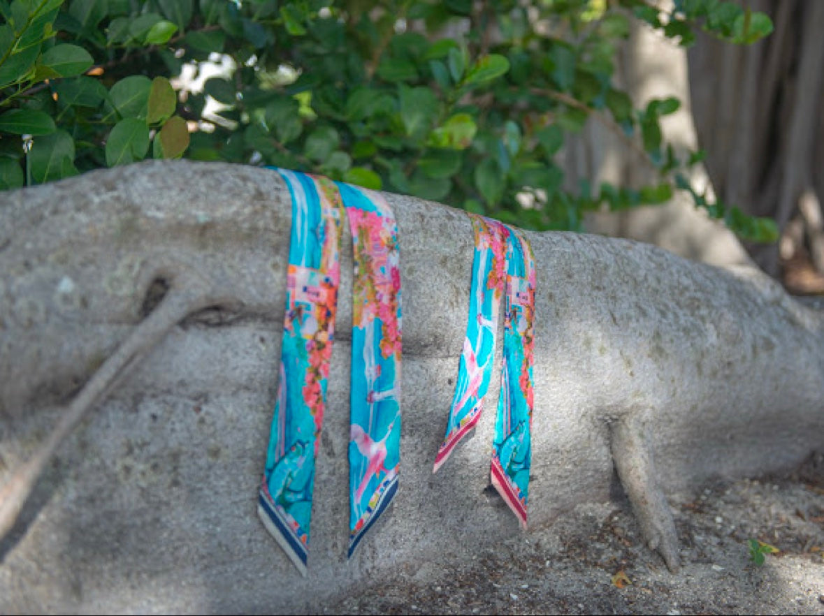 Boca Grande Twilly both colorways on banyan tree