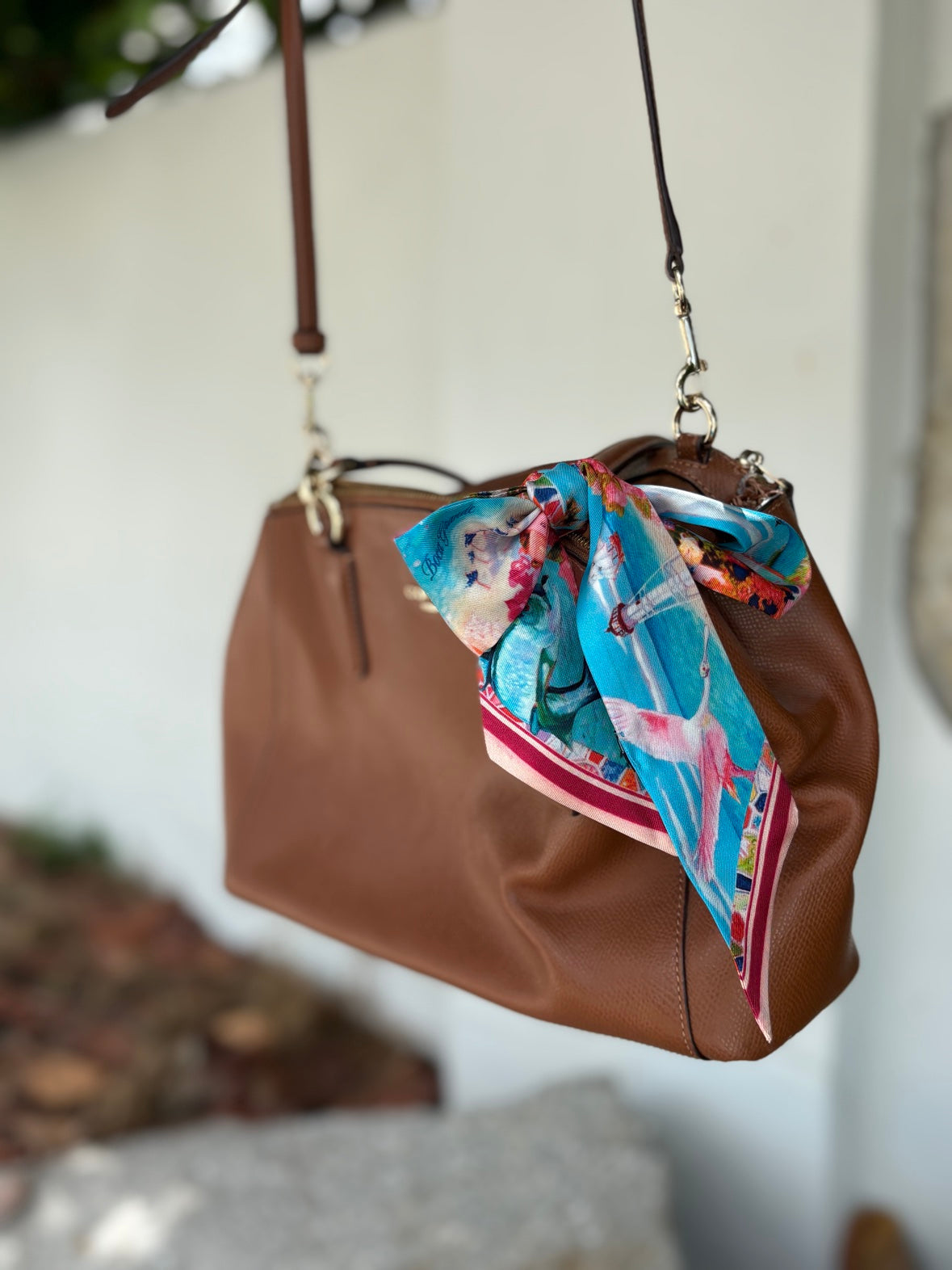 Midnight Pass bow detail on bag